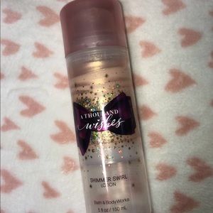 Bath and body works shimmer swirl lotion